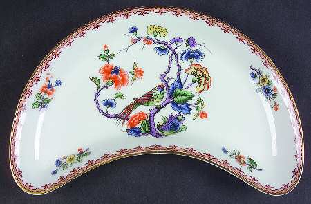 Vieux Rouen Crescent Salad Plate