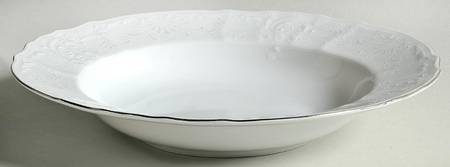 Winterlight Large Rim Soup Bowl