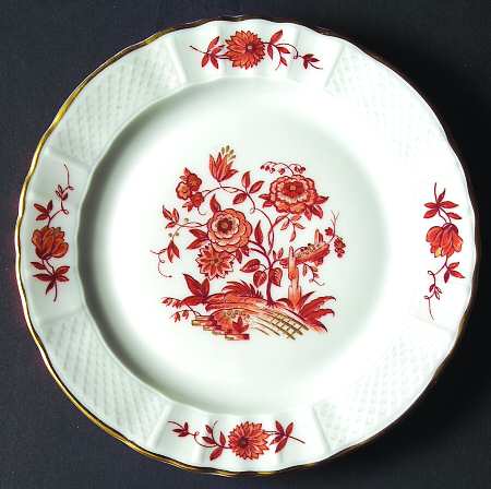 Zinnias Bread & Butter Plate