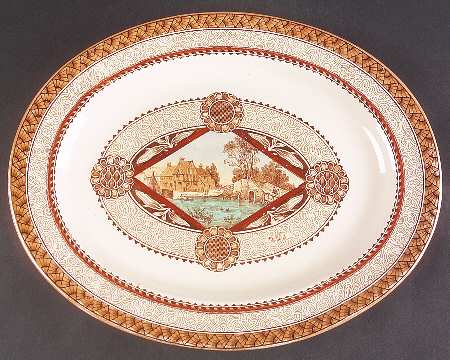 Wisconsin 15" Oval Serving Platter