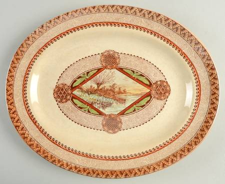 Wisconsin 11" Oval Serving Platter