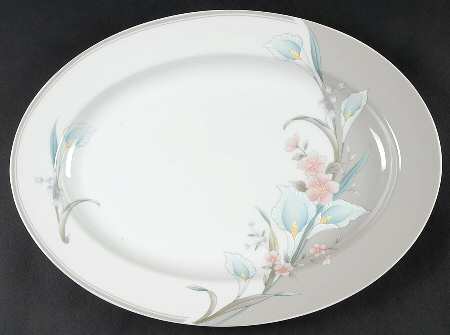 Amy 14" Oval Serving Platter