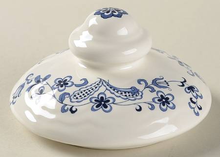 Blue Garden Lid for Sugar Bowl