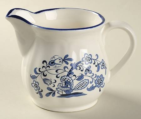Blue Garden Creamer