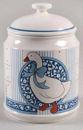 Blue Goose Large Canister & Lid
