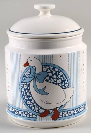 Blue Goose Extra Large Canister & Lid with Seal Ring