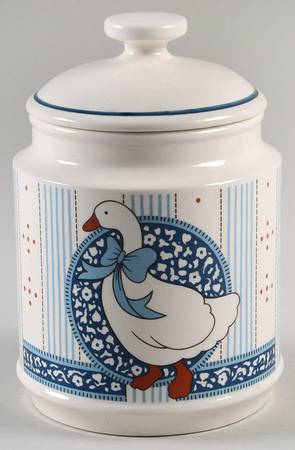 Blue Goose Medium Canister & Lid with Seal Ring