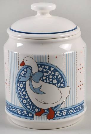 Blue Goose Medium Canister & Lid