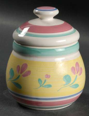 Fior D'Italia Sugar Bowl & Lid