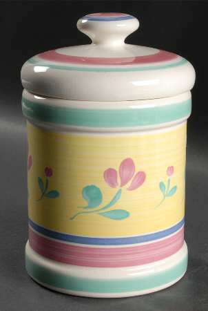 Fior D'Italia Large Canister & Lid