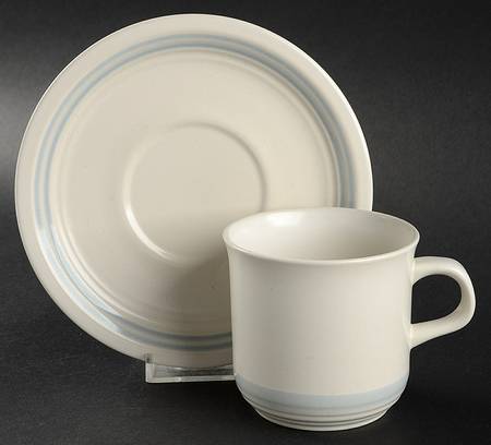 Joy Flat Cup & Saucer Set