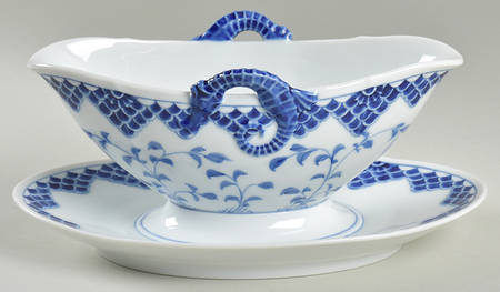 BIG2 Gravy Boat with Attached Underplate