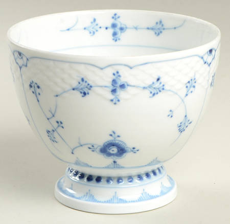 Blue Traditional (No Trim) Open Sugar Bowl