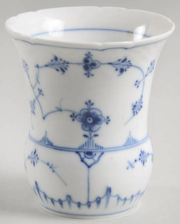 Blue Traditional (No Trim) 4" Vase