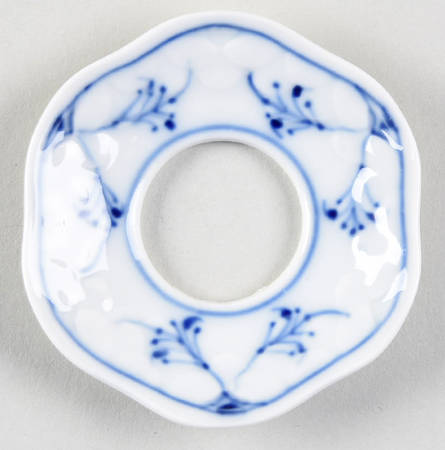 Blue Traditional (No Trim) Bobeche/Candle Ring