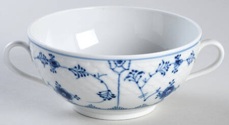 Blue Traditional (No Trim) Cream Soup Bowl