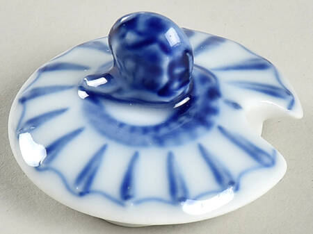 Blue Traditional (No Trim) Lid for Mustard Jar