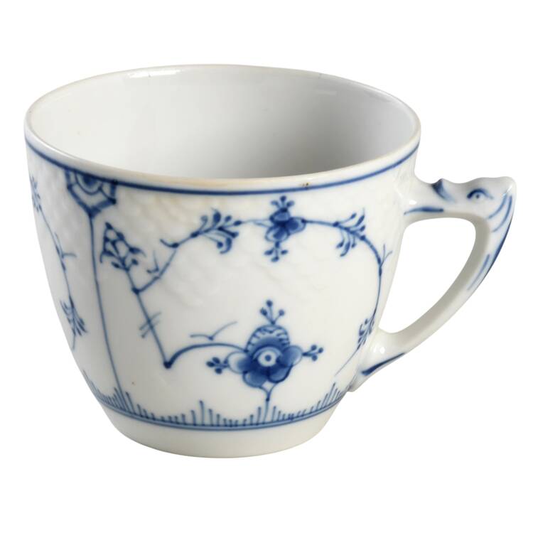 Blue Traditional (No Trim) Flat Cup