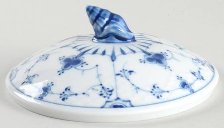 Blue Traditional (No Trim) Lid for Sauce Boat
