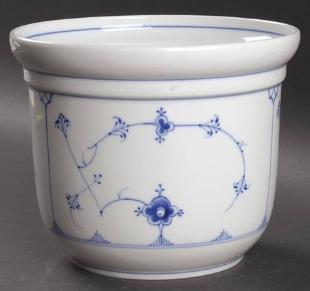 Blue Traditional (No Trim) Large Cachepot