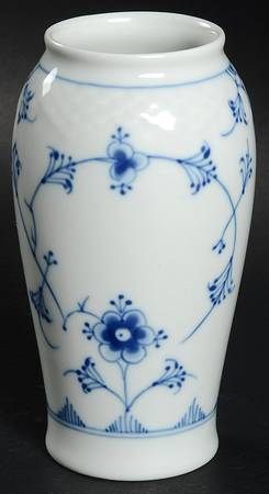 Blue Traditional (No Trim) 5" Vase