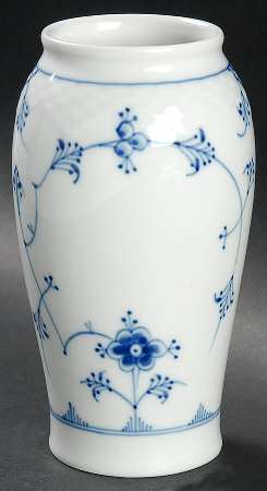 Blue Traditional (No Trim) 5" Vase