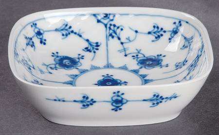 Blue Traditional (No Trim) 4" Square Ashtray