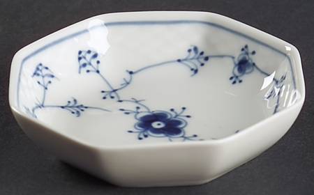 Blue Traditional (No Trim) Octagonal Ashtray