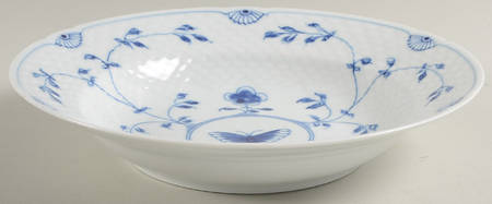 Butterfly Large Rim Soup Bowl