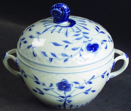Butterfly Sugar Bowl & Lid