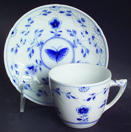 Butterfly Flat Cup & Saucer Set