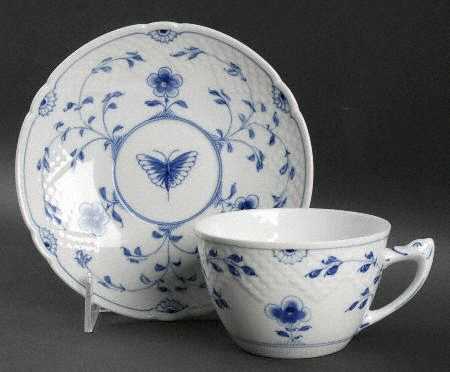 Butterfly Flat Cup & Saucer Set