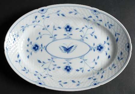 Butterfly 13" Oval Serving Platter