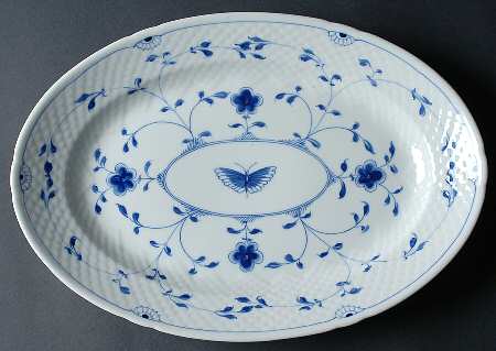 Butterfly 15" Oval Serving Platter