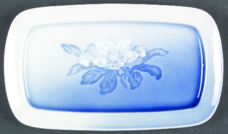 Christmas Rose Rectangular Tray