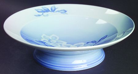 Christmas Rose Round Compote (Height X Width)
