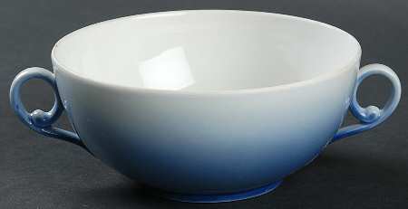 Christmas Rose Flat Cream Soup Bowl