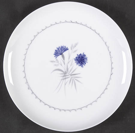 Cornflower Salad Plate