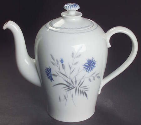 Cornflower Small Coffee Pot & Lid