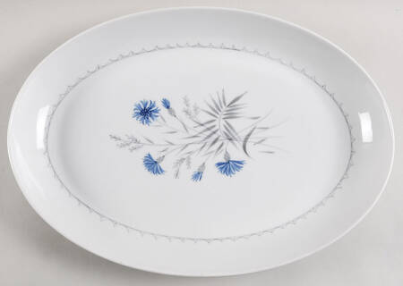 Cornflower 15" Oval Serving Platter