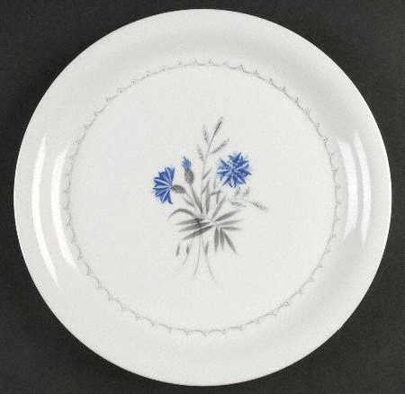 Cornflower Cake Plate by Bing & Grondahl