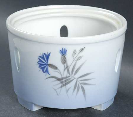 Cornflower Blue Edge Warmer Stand No Burner