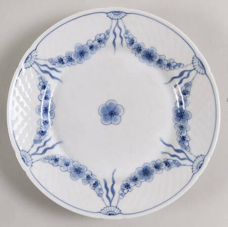 Empire Blue and White Salad Plate