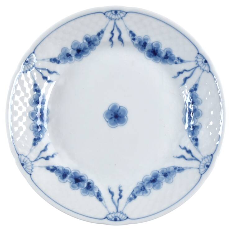 Empire Blue and White Dessert/Pie Plate