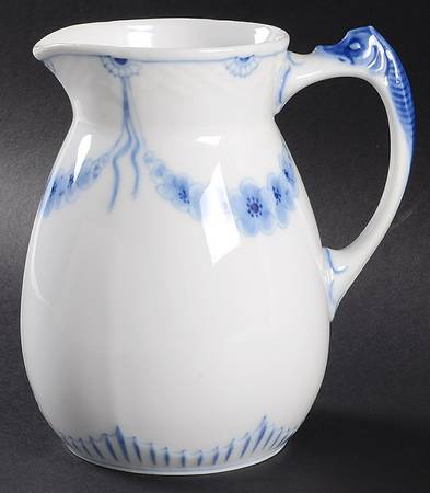 Empire Blue and White 44 Oz Pitcher