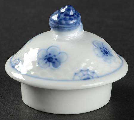 Empire Blue and White Lid for Chocolate Pot