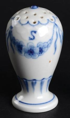 Empire Blue and White Salt Shaker