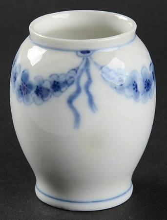 Empire Blue and White 2" Vase