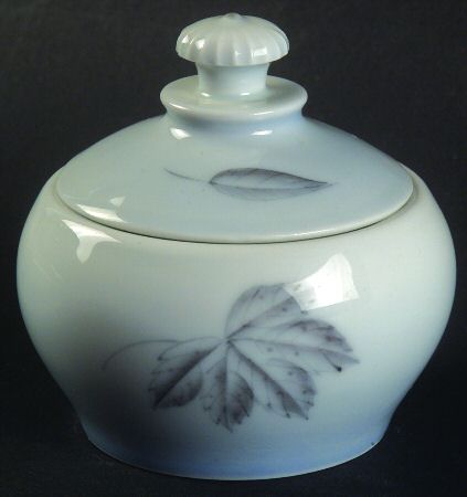 Falling Leaves Mini Sugar Bowl & Lid