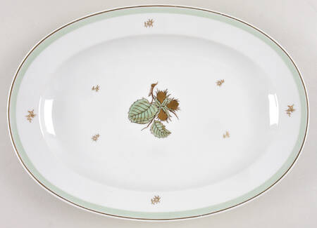 Hazelnut 13" Oval Serving Platter